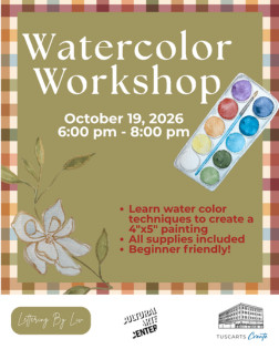 Watercolor with Liv Eakes