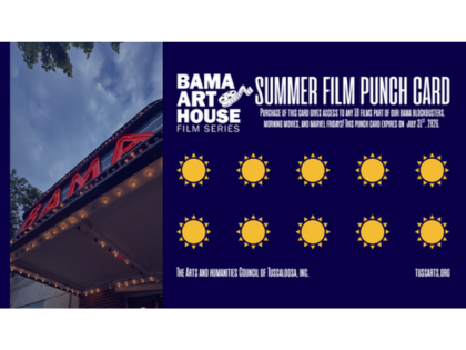 Summer Bama Art House Punch Card