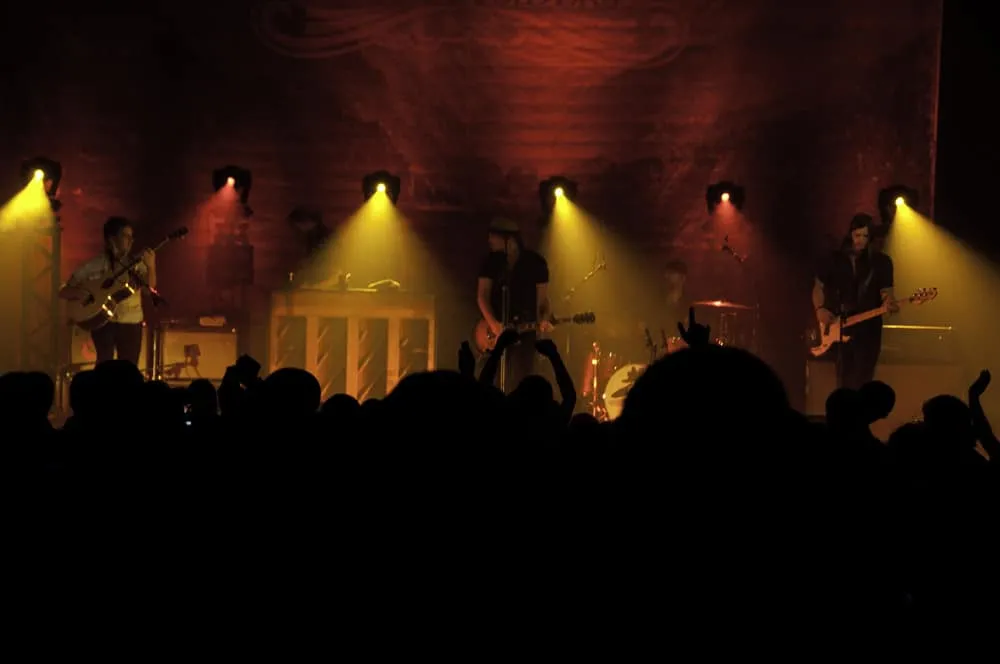 Ultra Club theatrical production with cast in vintage formal attire